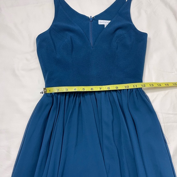 Dress the Population Alicia Dress - Peacock Blue - Picture 9 of 12